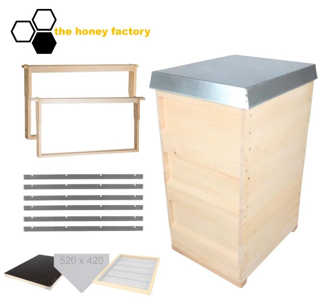 Bienenbeute DNM 12 Liebig MEGASET "DIE TRADITIONELLE" - Produktbild 