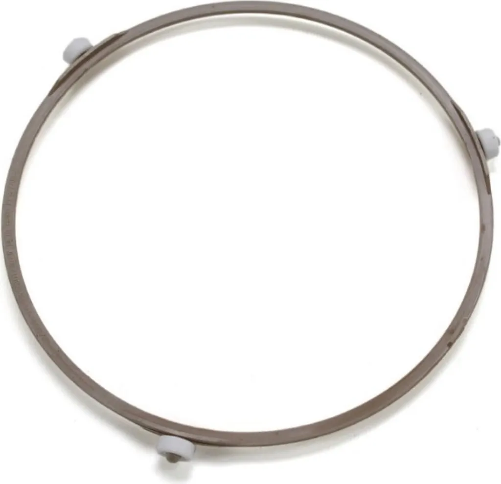 Anello rotante di ricambio universale 18 cm per piatto rotante per microonde | Ø ruota 12 mm | disco rotante adatto per AEG, Siemens, Bosch, Severin | supporto per piatto rotante per microonde | anello a rulli | bocchetta per pavimento - 4