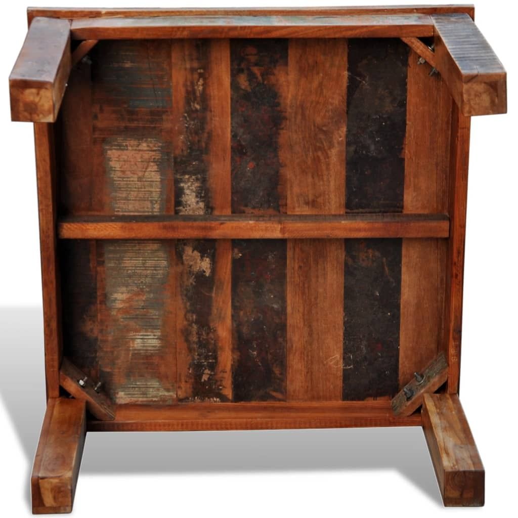 vidaXL Konferenční stolek Square Old Wood Obrázek produktu 