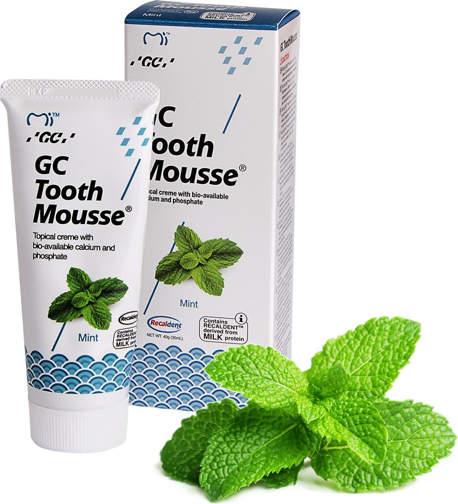 GC Tooth Mousse paste Mint, 35 ml Produktbild 
