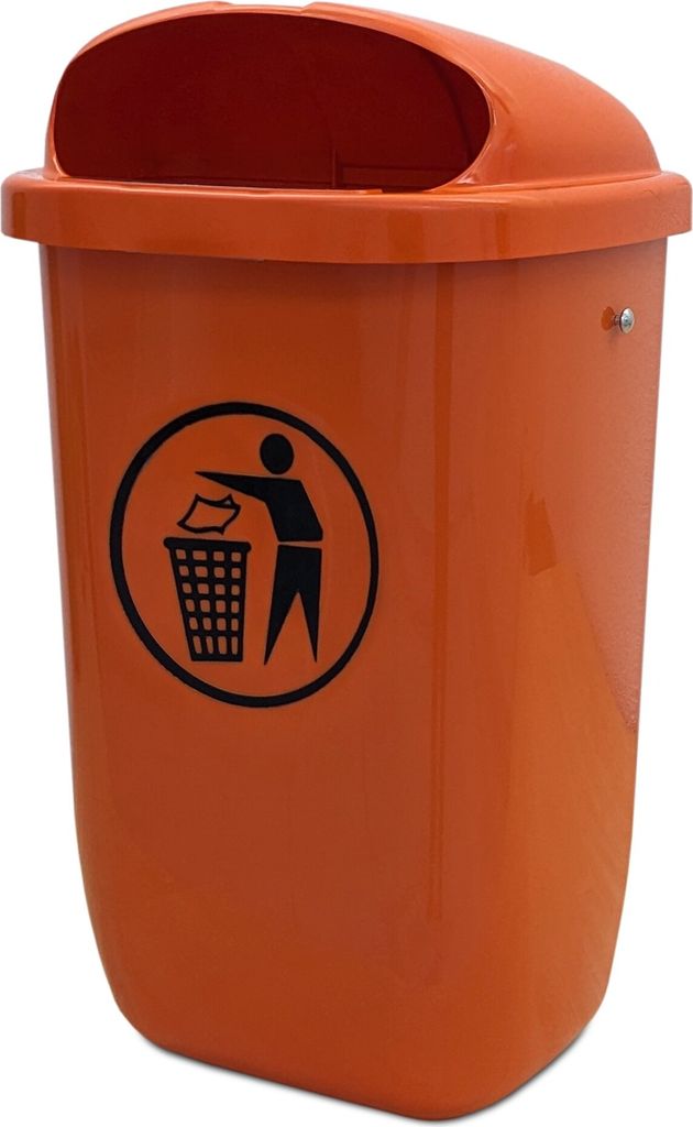 SULO Abfallbehälter 50l Kunststoff orange Höhe 395 x Breite Produktbild 