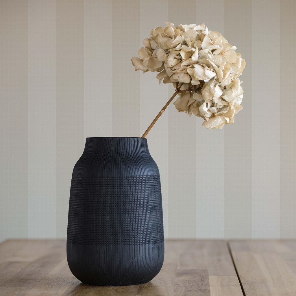 TADESSI Tapete Streifen Pierre M1-No.597 Vliestapete Beige Creme Designertapete Wohnzimmer Schlafzimmer Küche