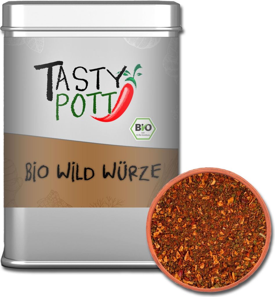 Tasty Pott Wild Würze 100g Dose