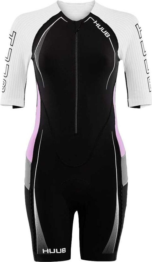 Huub Anemoi 2 Sub22 Fl Kurzarm-trisuit Schwarz XS Frau Schwarz XS