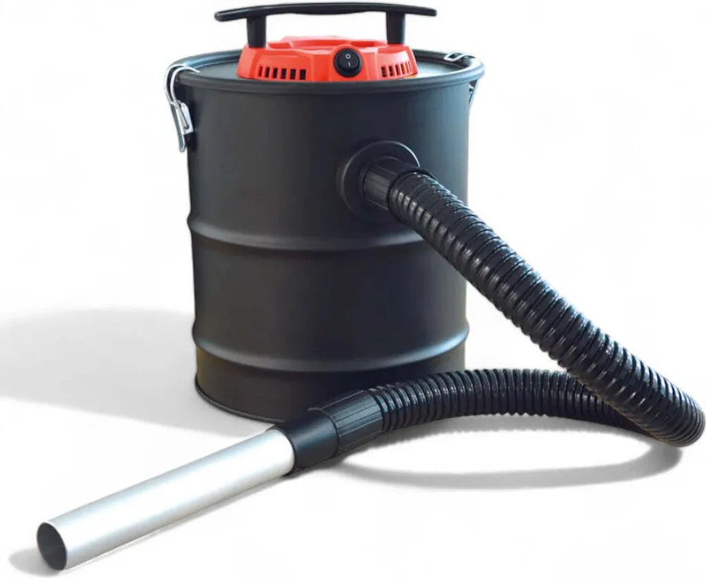 Aspirateur cendres 12L avec filtration HEPA et cuve acier ultra robuste