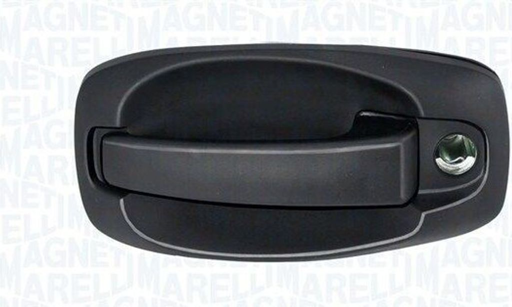 MAGNETI MARELLI 350105035700 Türgriff Hinten für FIAT QUBO (225) Schwarz