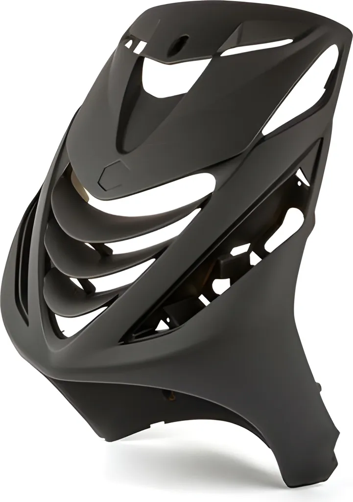 Face avant BCD design noir mat compatible avec Piaggio Zip SP2 50cc - 2