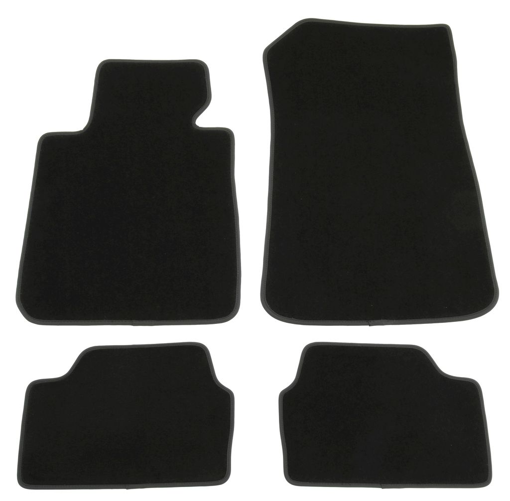 Velours Fußmatten Set für 1er BMW E81 / E87, Bj. 2004-2013