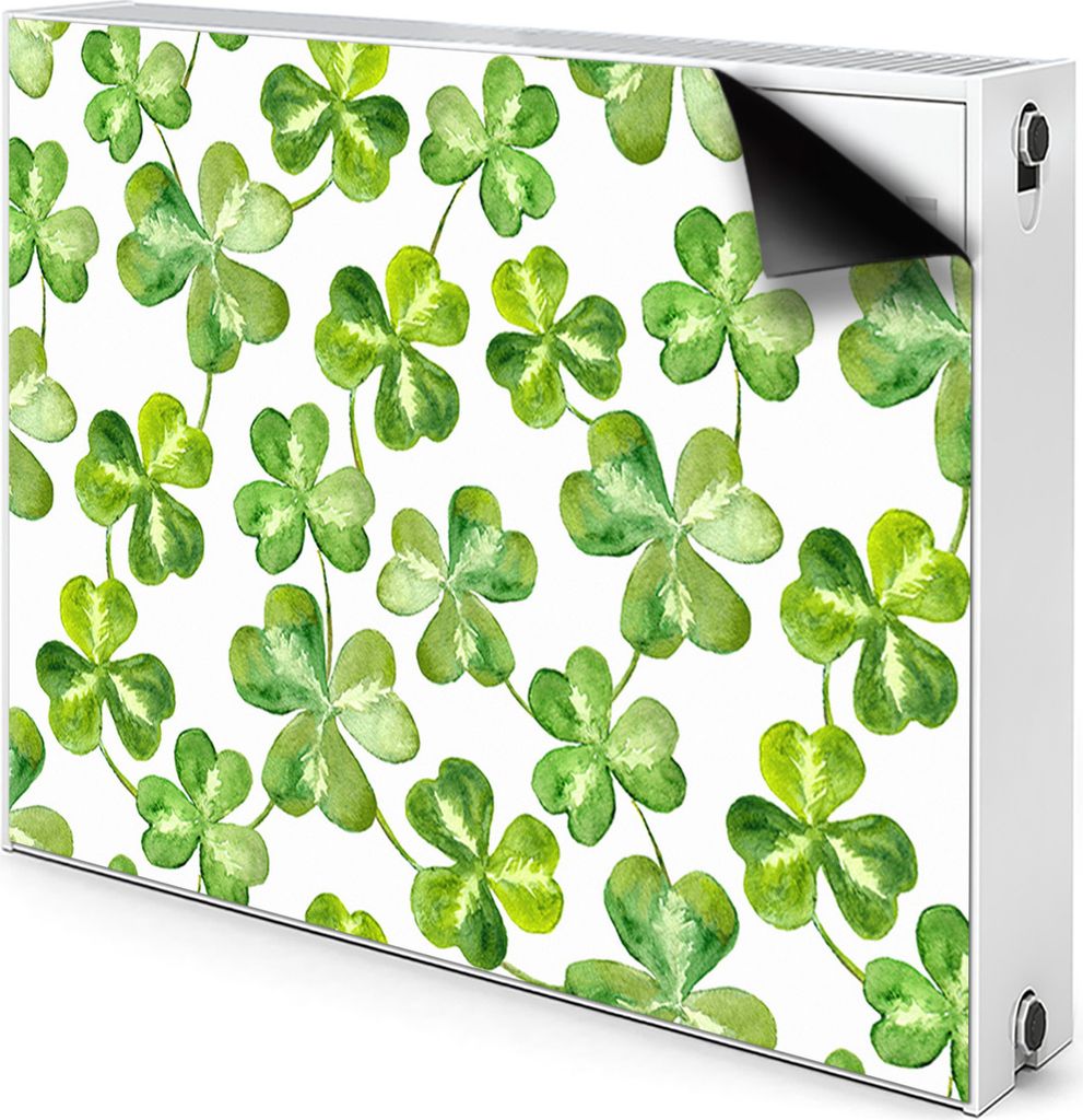 Magnet Heizkörper Heizkörper-Abdeckung Heizkörperabdeckung 90x60 cm - Kleeblatt