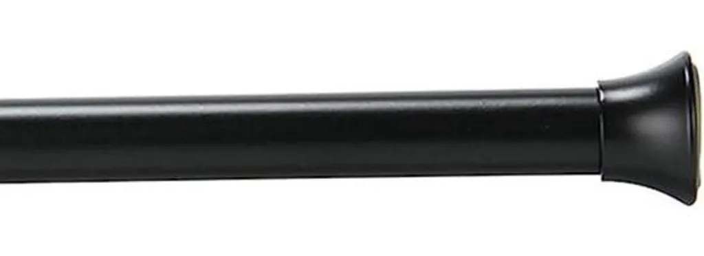 Tringle à rideaux pivotante 137-229 cm en acier avec supports inclus