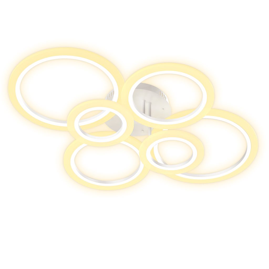 YUENFONG 96W LED Deckenleuchte Dimmbare Deckenleuchte mit Fernbedienung, LED-Lampen Verstellbares Licht Deckenleuchten fš¹r Wohnzimmer Schlafzimm...