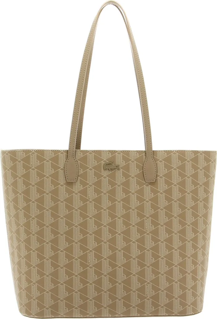 Lacoste Anna Shopping Bag Beige Viennois | Borsa Donna Shopper L.12.12