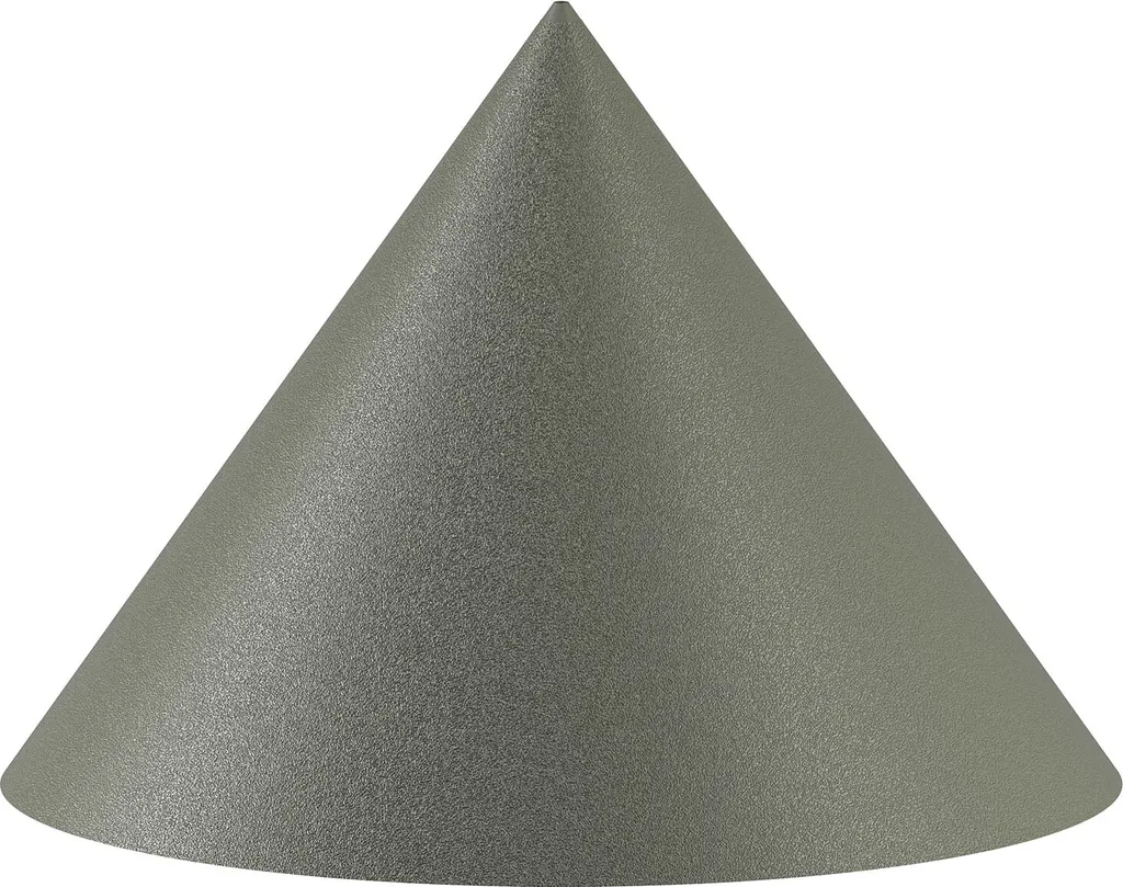 Abat-jour conique 50 cm gris Nowodvorski ZENITH L textile premium