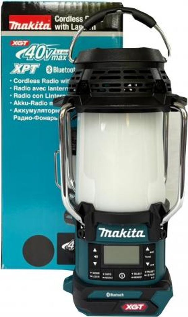 Makita MR009GZ, Schwarz, Blau, Weiß, LED, 300 lm, Akku, Produktbild 