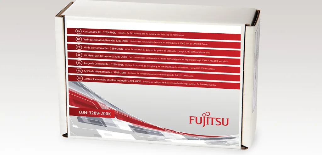Fujitsu 3289-200K Rouleau Anti-Bourrage Haute Durabilité pour Scanner