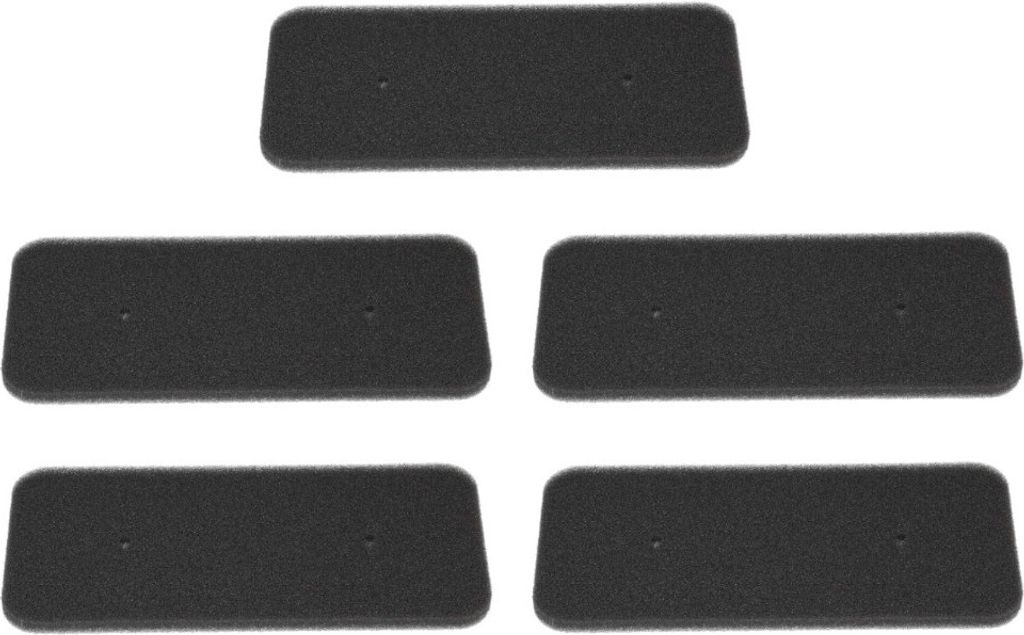 5x Trade-Shop Schwammfilter 275x125mm kompatibel mit Candy 31100925 31100947 31100852 31100934 31100830 31100933 31100963 31100478 31100504 31100517