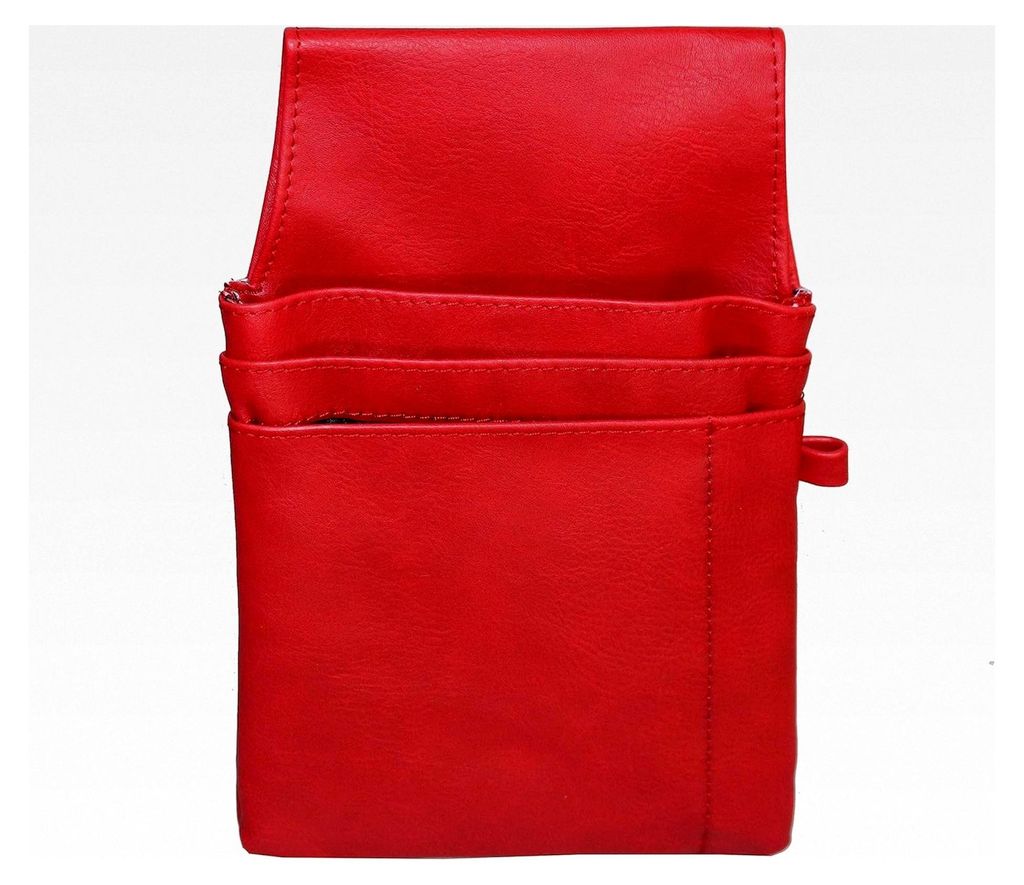 Kellnerbörsen Tasche Geldbörsenholster für Kellner und Bedienung (rot)