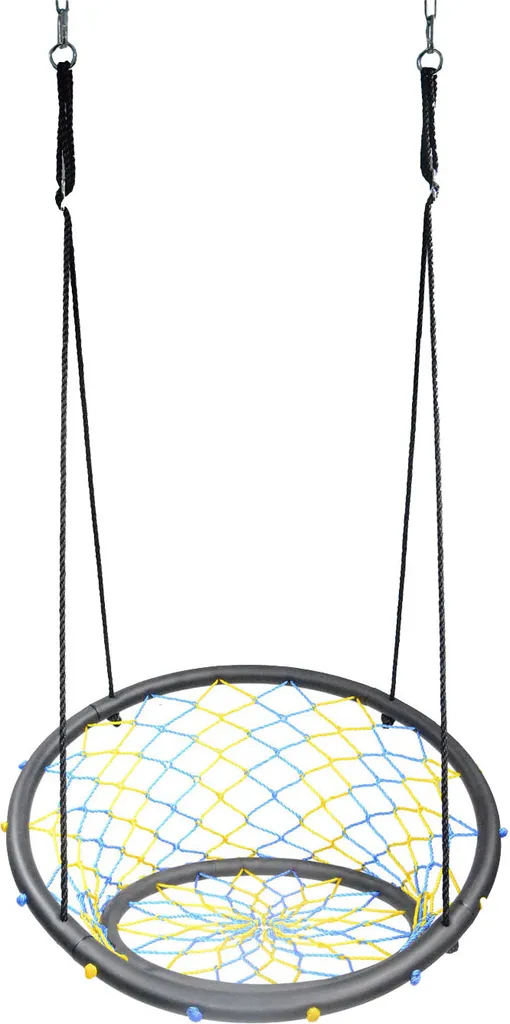 Outdoor Play Schommelstoel 90x60 cm - Altalena a Nido da Giardino Blu