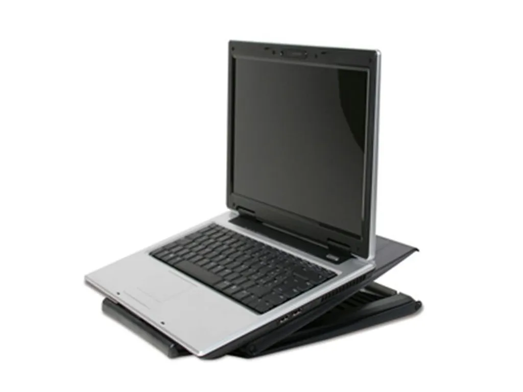 Support ventilé Tiramisu pour PC portable Noir - Modèle Hamlet XTMS100 - 2
