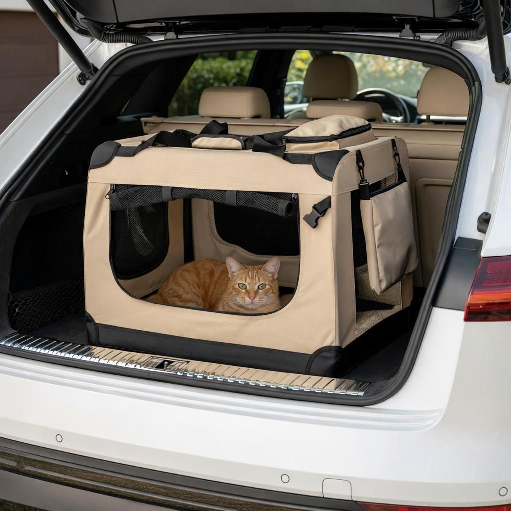 Cage de transport pour chat Belviona, sac de transport Image du produit 