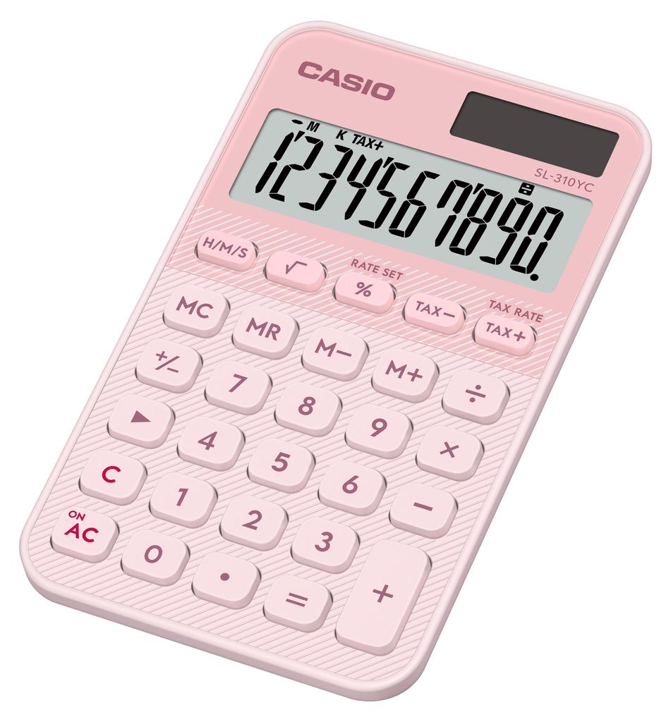 Casio SL-310YC, Kieszeń, Podstawowy kalkulator, 10 cyfr(y), Zdjęcie produktu 