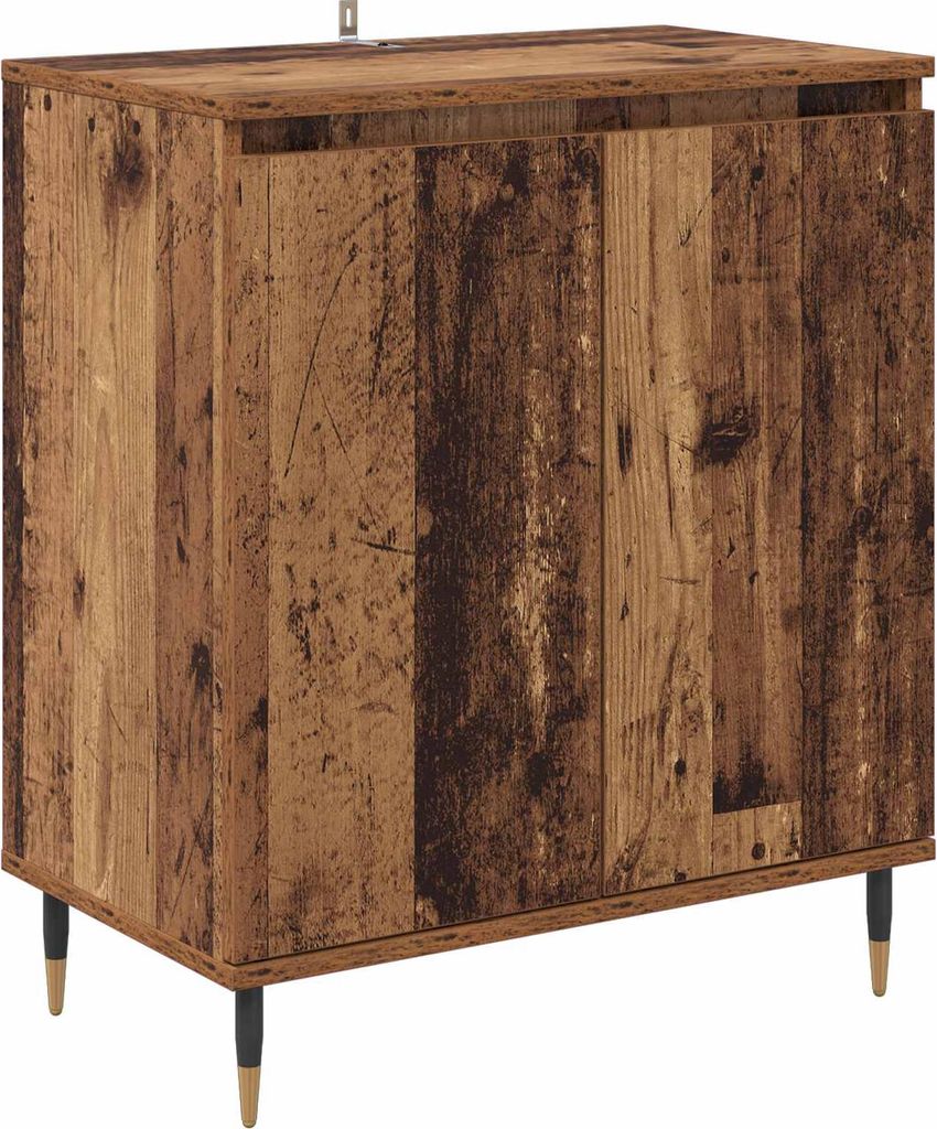 vidaXL Sideboard Altholz 60 x 35 x 70 cm Holzwerkstoff Produktbild 