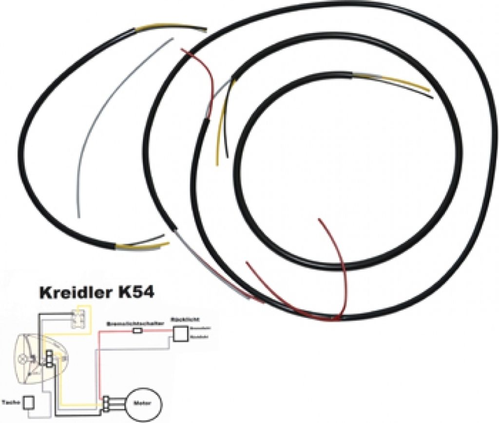 Kabelbaum BestPrice für Kreidler k54 Produktbild 