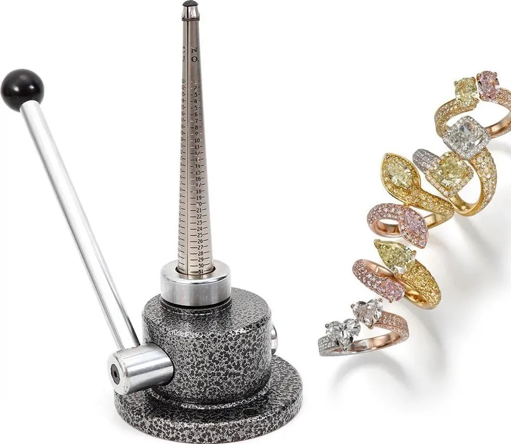 Utensile di espansione ad anello, mandrino regolabile, design resistente, argento