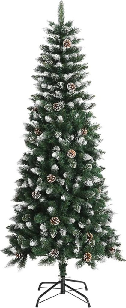 vidaXL Albero di Natale artificiale con supporto Verde 180 Immagine del prodotto 