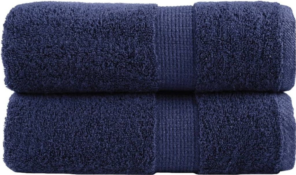 Premium-Waschtücher SOLUND 2 Stk. Marineblau 30x30 cm 600 g/m²