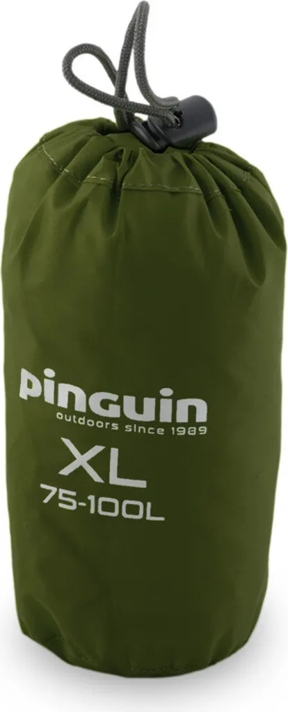 Pinguin Raincover XL Kaki - Housse de Pluie pour Sac à Dos 75L à 100L