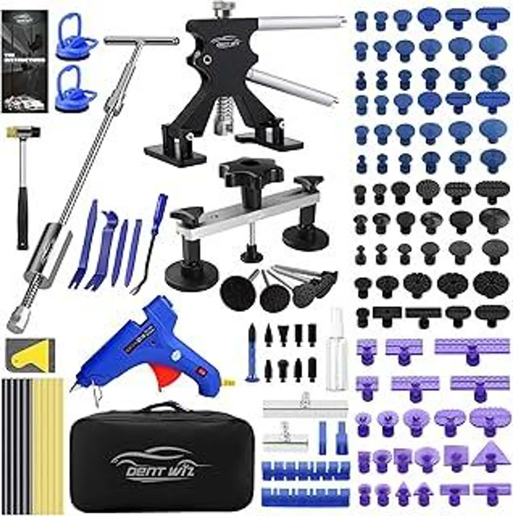 Kit Estrazione Ammaccature 107 Pezzi | Strumenti PDR Professionali Auto
