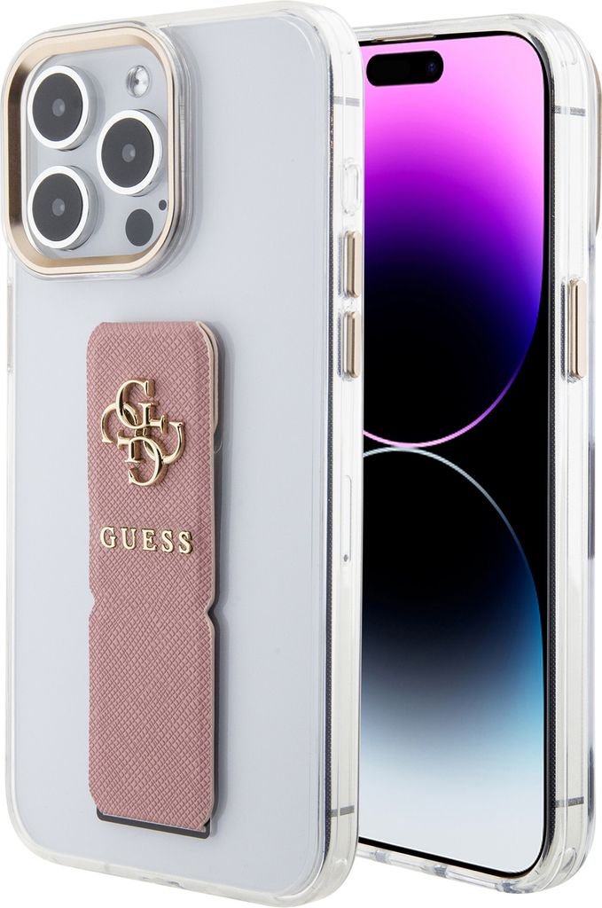 Guess iPhone 15 Pro Back cover case - Transparent