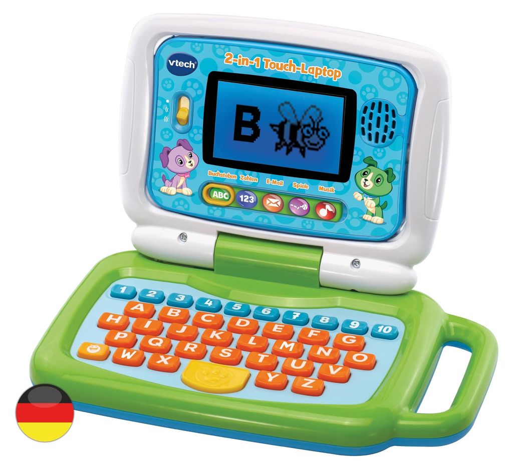 VTech 2-in-1 Touch-Laptop – Lerncomputer und Touch-Tablet Produktbild 