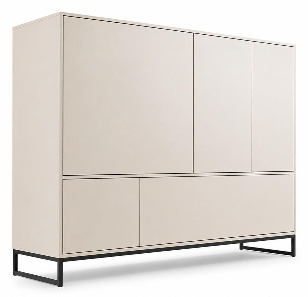 Kommode GENUA – Sideboard modern, Mehrzweckschrank für Produktbild 