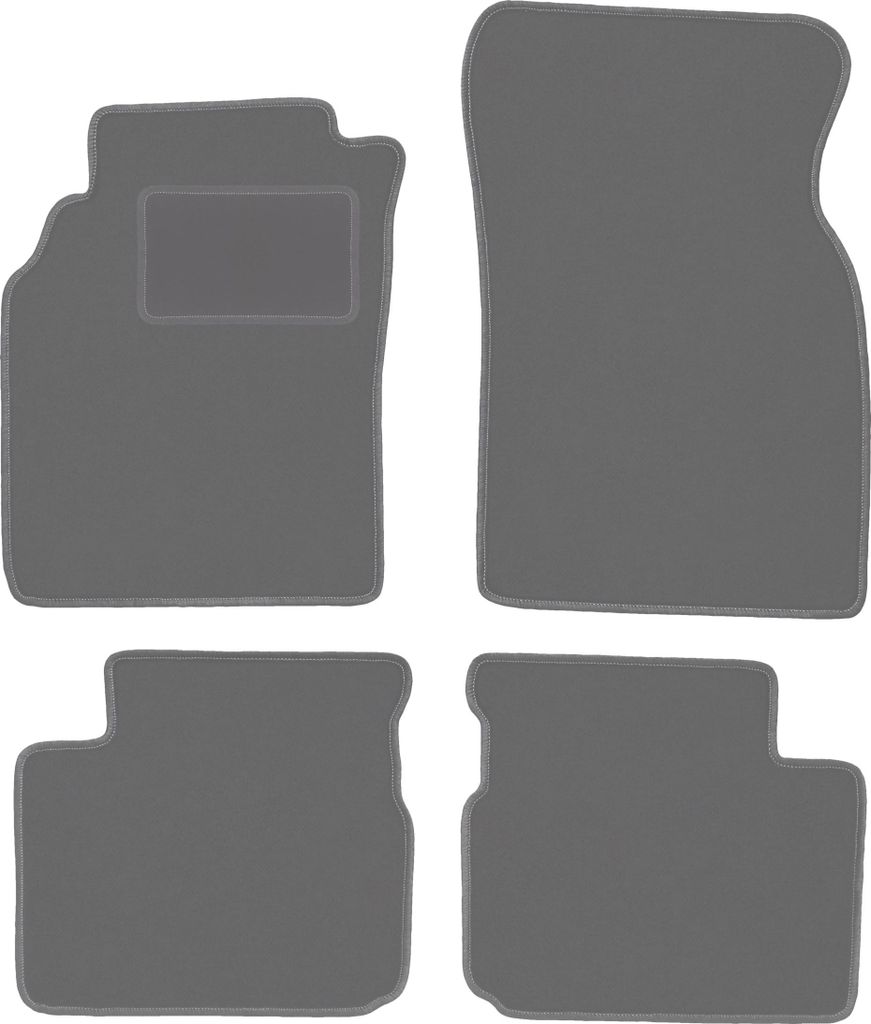 Graphit-Fußmatten für: Nissan Primera P11 Liftback, Limousine, Kombi, Station Wagon (1995-2002)