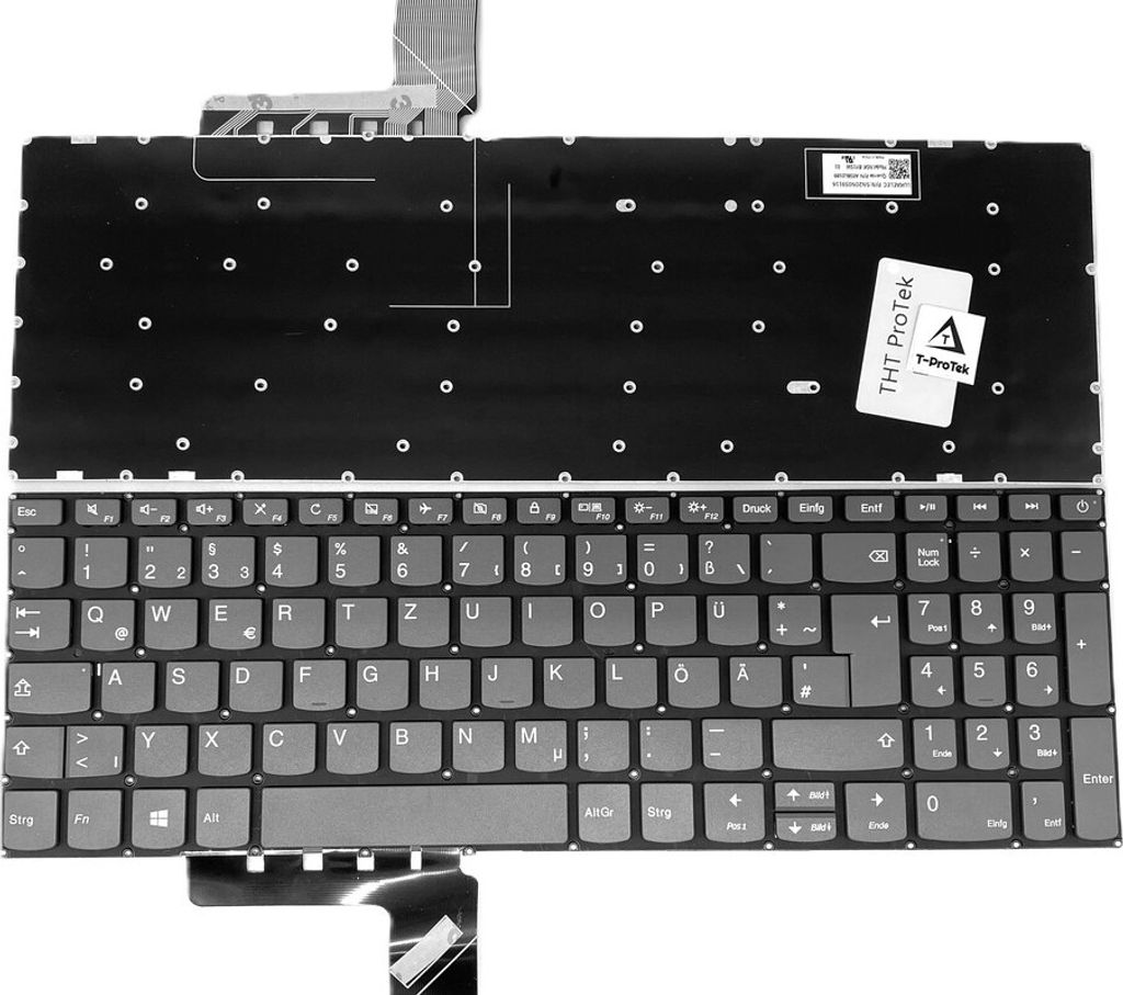 DEUTSCHE-Tastatur Keyboard Schwarz kompatibel für LENOVO IdeaPad 330H-15AST
