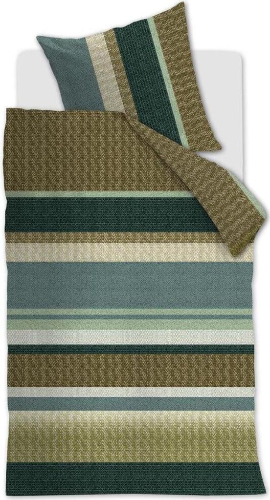 Beddinghouse Renforcé-Bettwäsche-Garnitur Jorren Farbe Green Größe 135x200