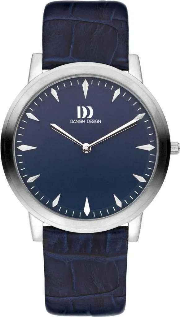 Montre Homme Design Danois Classique avec Bracelet Cuir Noir IQ22Q1154
