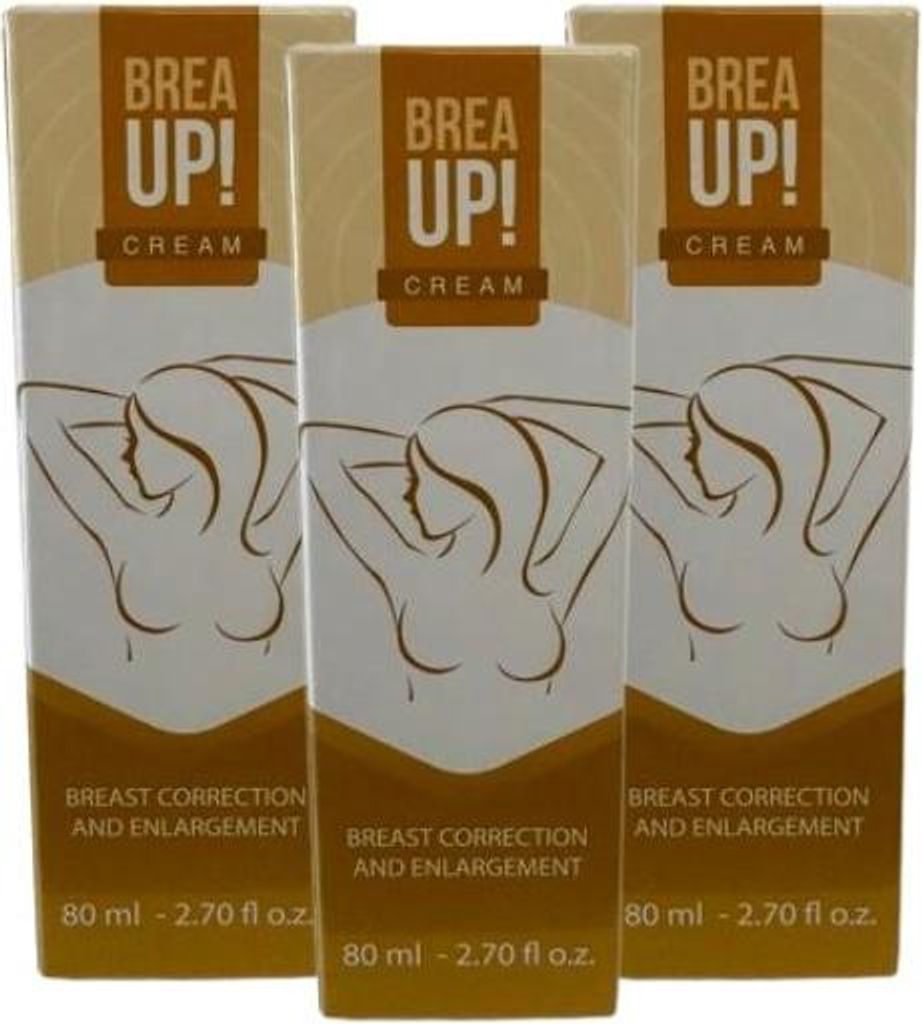 Brustcreme für Frauen, schnell einziehend, mit natürlichen Produktbild 