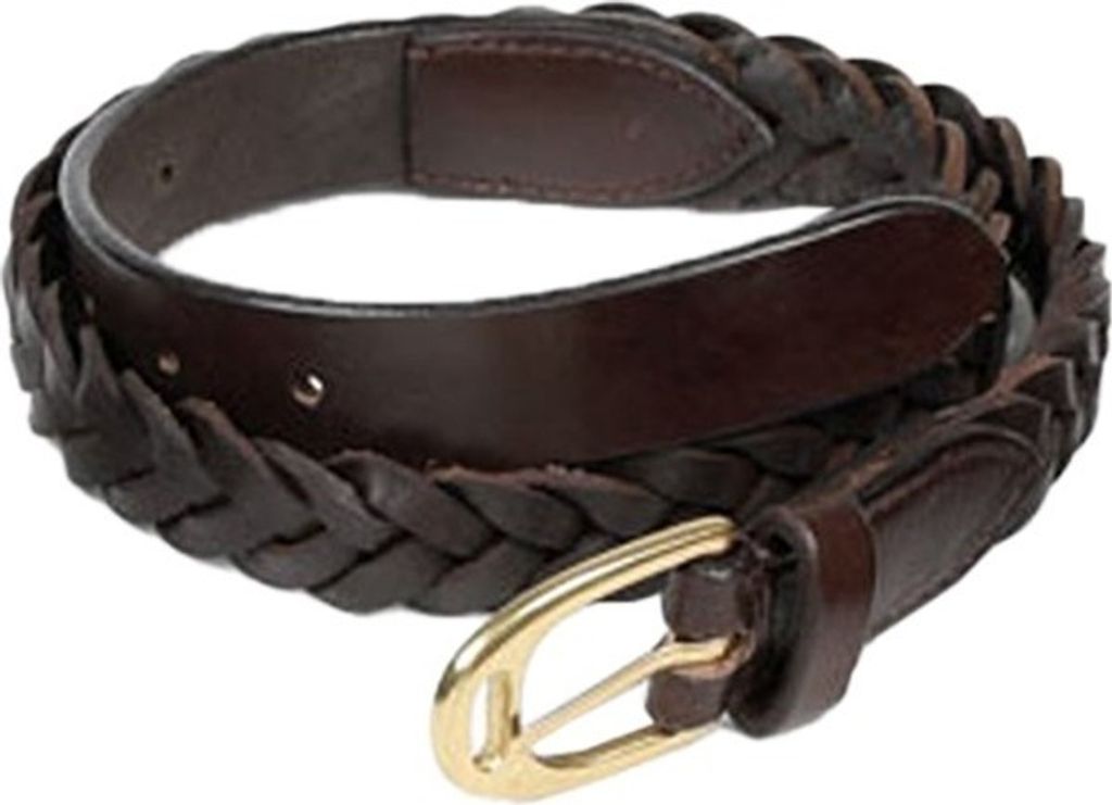 Aubrion - Damen Taillengürtel, geflochten, Leder ER746 (70 cm x 2,5 cm) (Hellbraun)