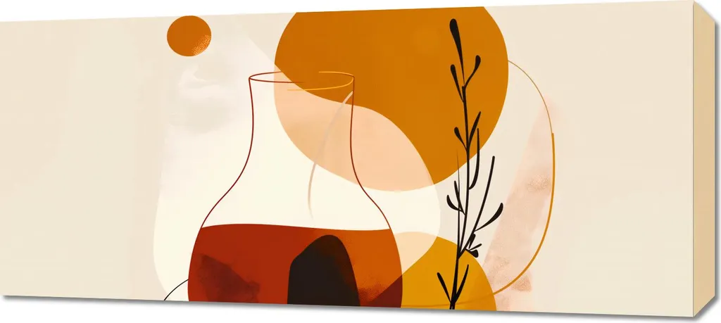 Quadro Panoramico 90x40 Saggio Colori - Alta Definizione e Durata