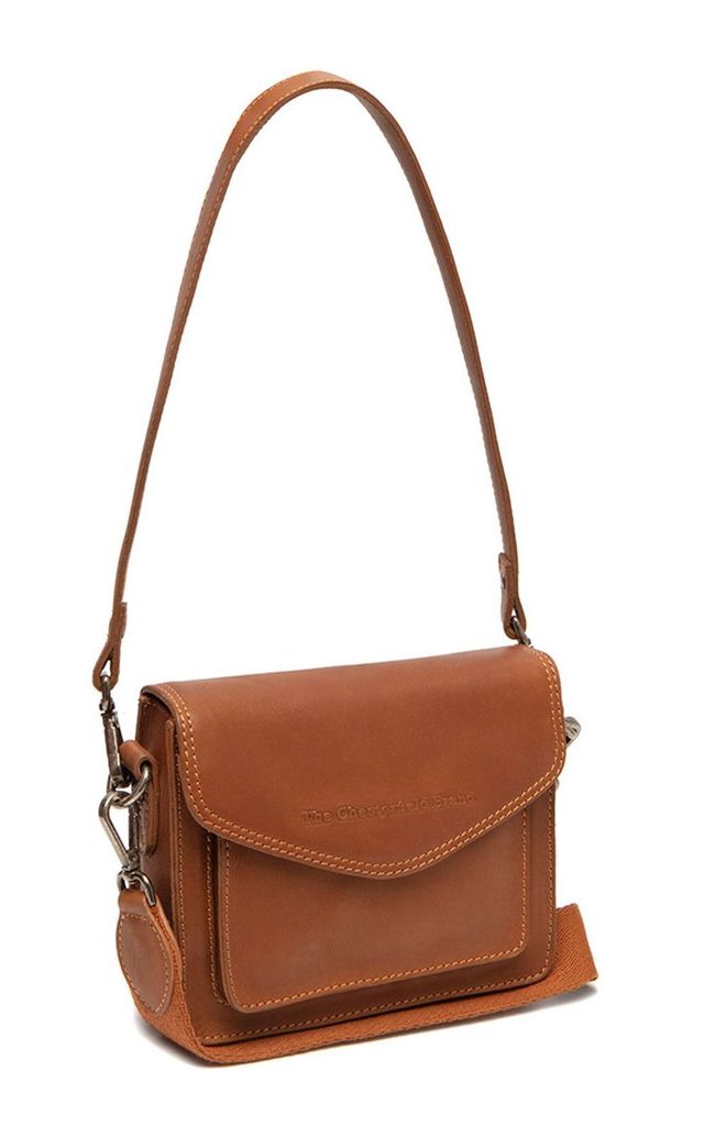 The Chesterfield Brand Wax Pull-up Leder Umhängetasche 1,6 Liter Sutton 31 cognac