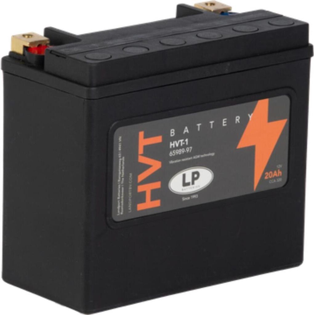 Batterie Nano-Gel 12V 20Ah für Motorrad Startbatterie MH HVT-1