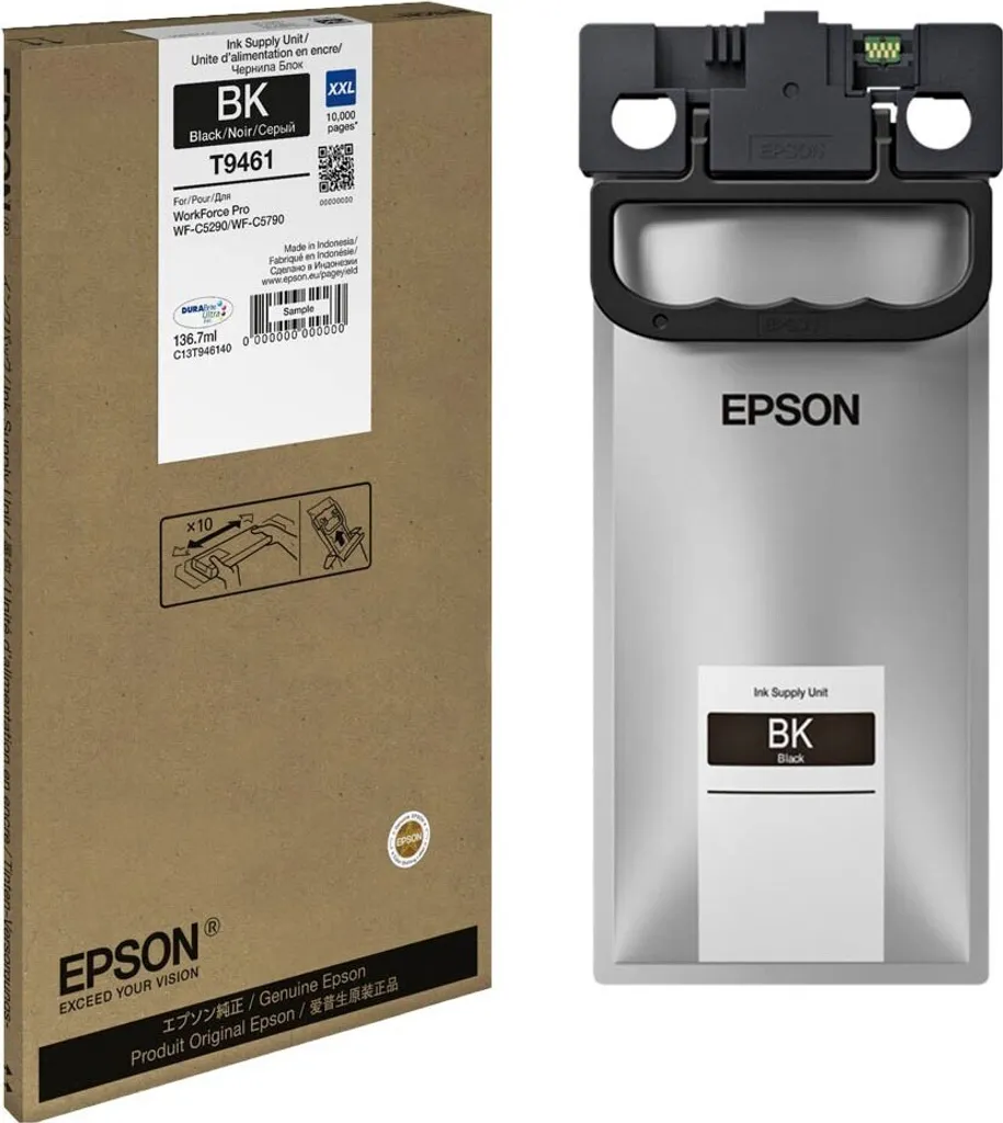 Cartouche Epson 5790 5710 Noir : Solution pour Gros Volume d'Impression - 5