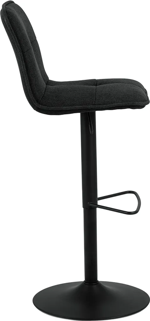 Smuk Bryson Lot de 2 Tabourets de Bar Anthracite Style Industriel Chic
