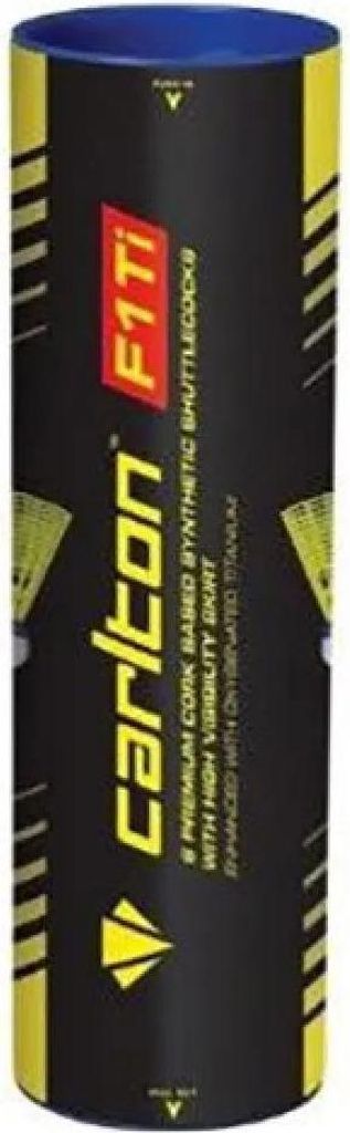 F1 Ti Yellow badmintonové míčky modrá Balení: tuba 6 ks Image du produit 