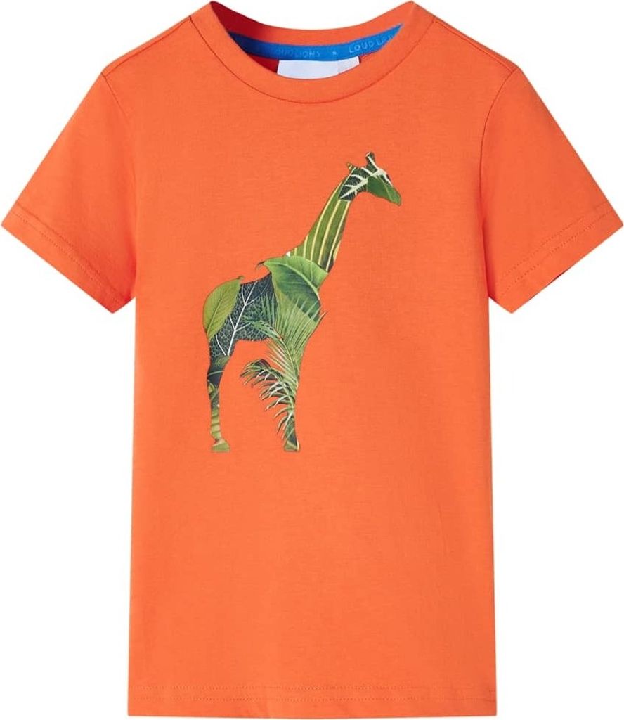 "2026 MODERNE"Kinder-T-Shirt - Modernes und langlebige - Hellorange 116 NEU134236 - Arbeitshosen