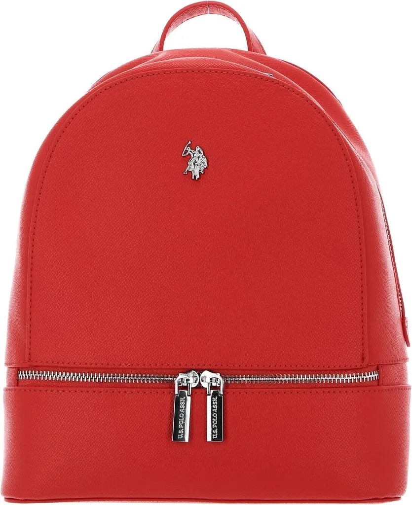 Sac à dos urbain Jones par U.S. POLO ASSN. en coloris rouge corail chic