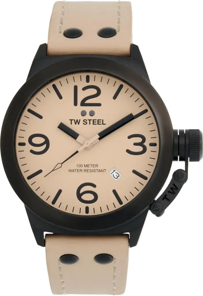 Montre Robuste Homme TW Steel TWCS114 Canteen : Précision sans Batterie
